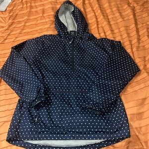 Charles River half zip rain jacket